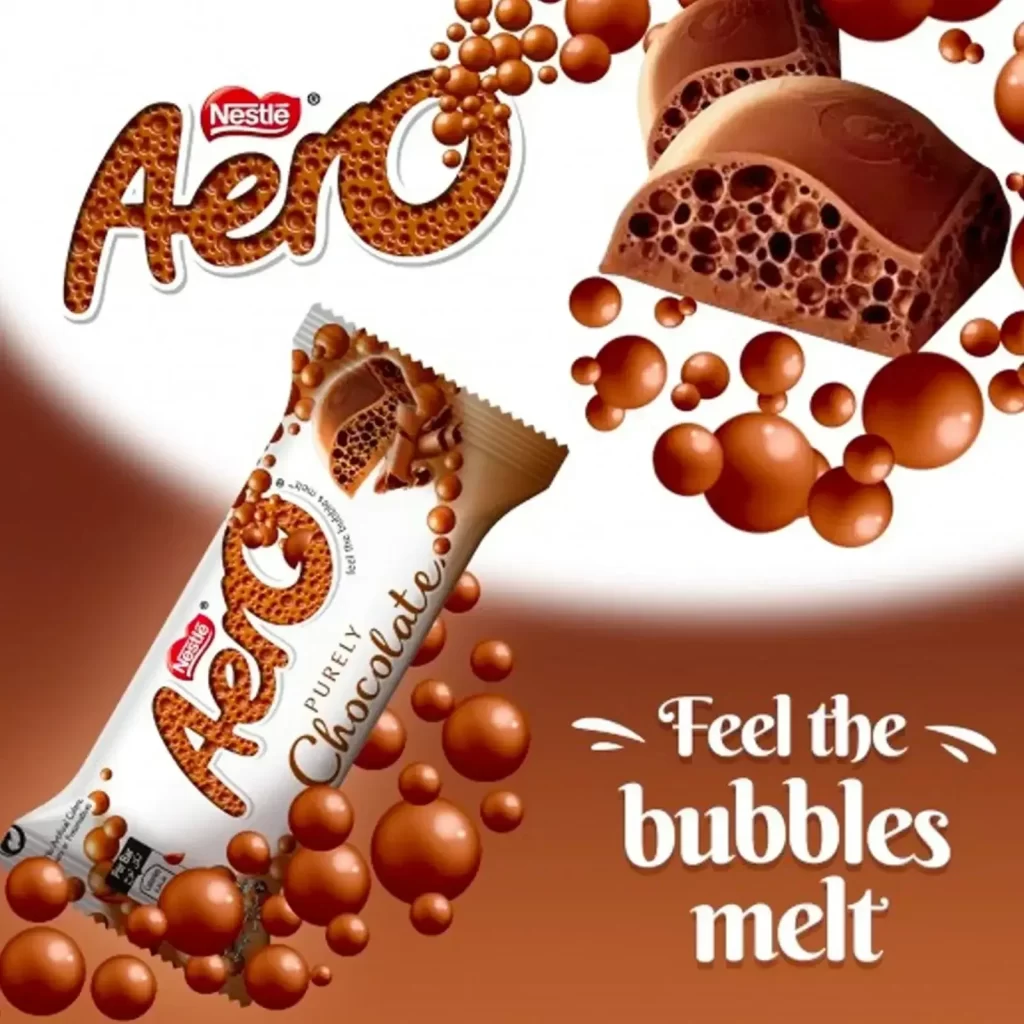 Nestle Aero Chocolate Packaging X