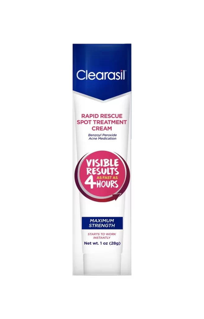 Clearasil Rapid Rescue Spot Treatment Cream