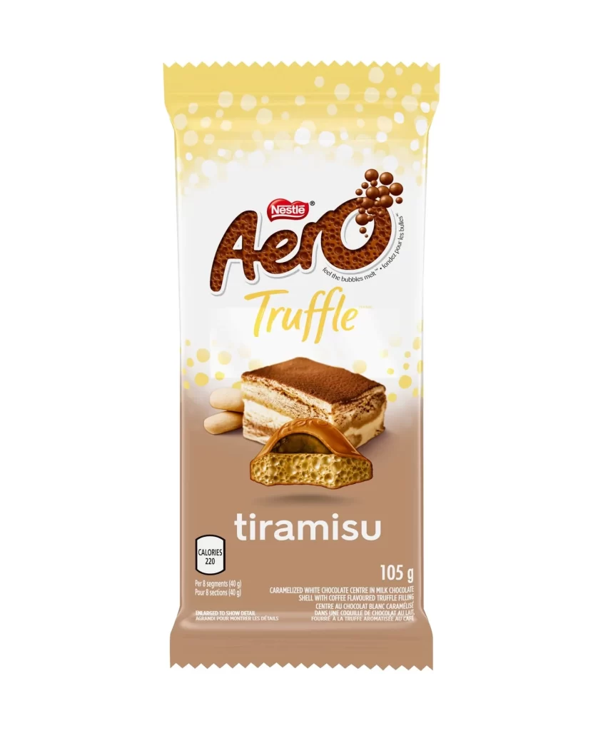Nestle Aero Chocolate Packaging Y