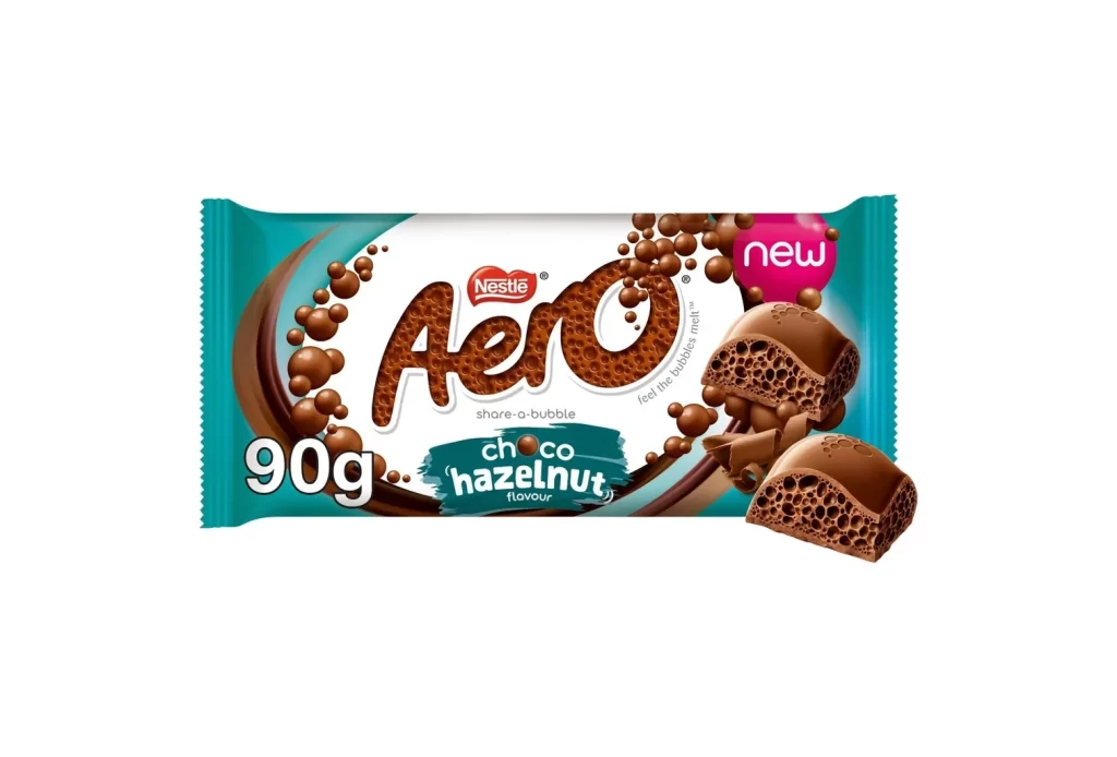 Nestle Aero Chocolate Packaging Z