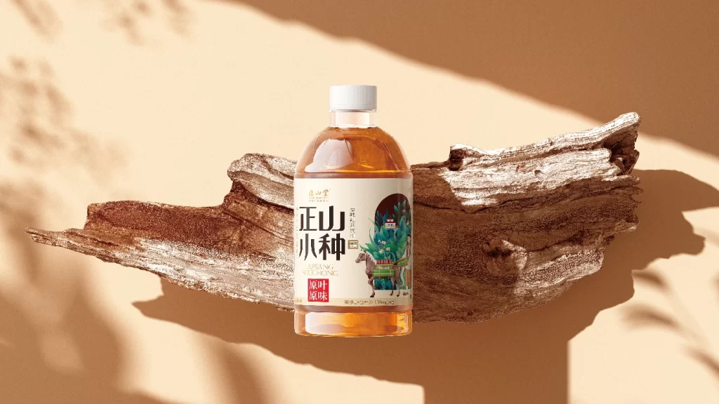 Zheng Shan Tang Tea Packaging Zheng Side View