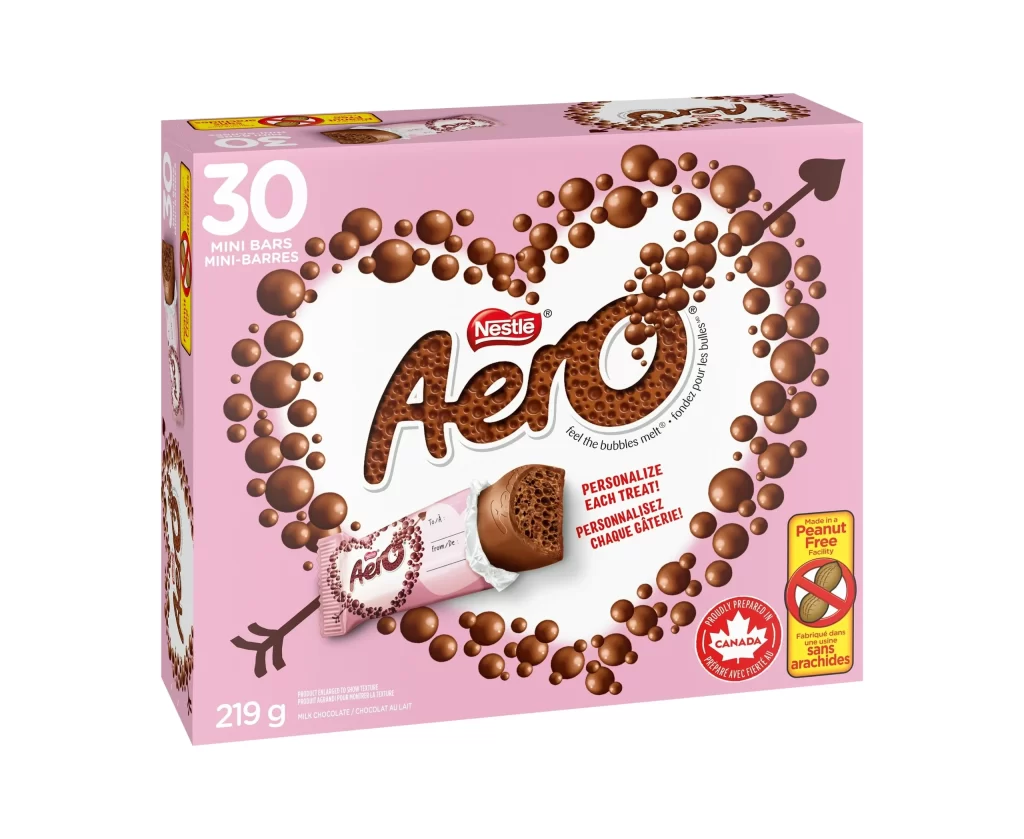 Nestle Aero Chocolate Packaging [