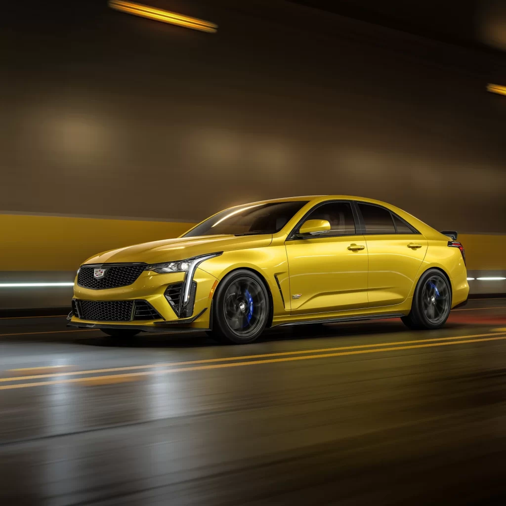 Cadillac Car Yellow