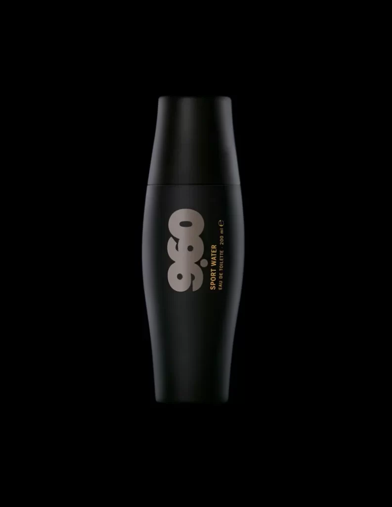 360 Sport Water Black Gold Bottle