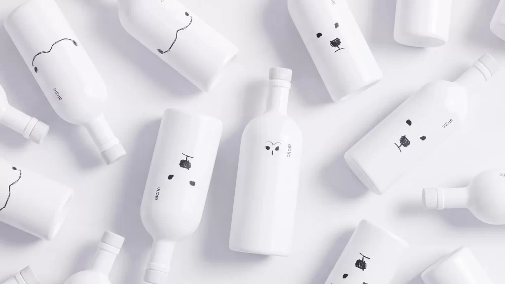 Alctic Minimalist White Packaging