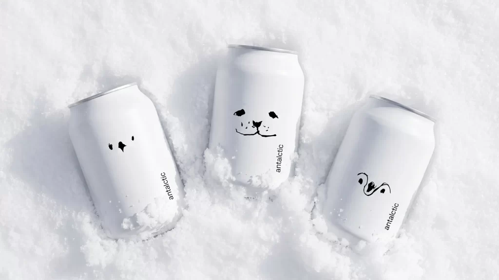 Alctic Three White Minimalist Packaging