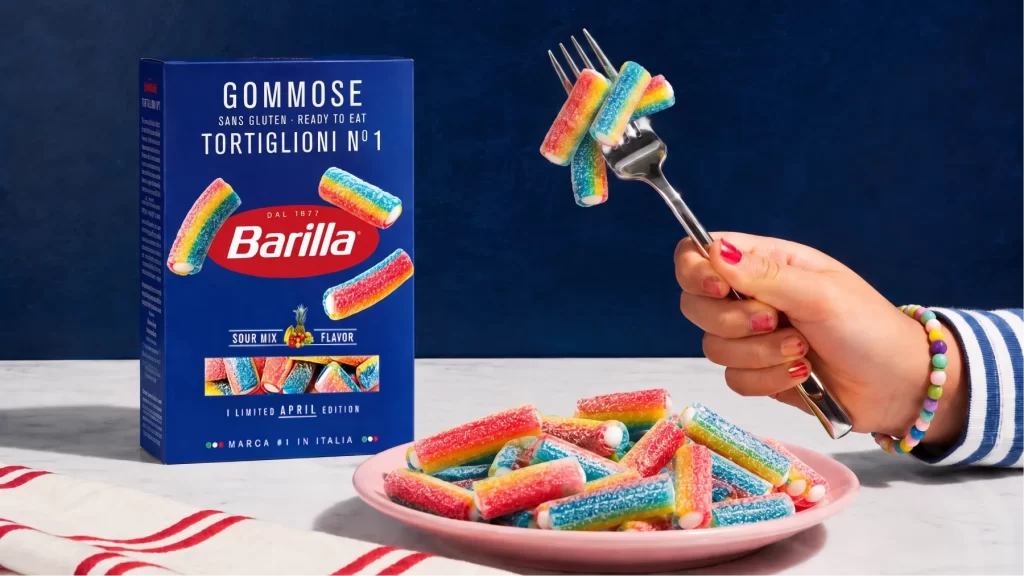 Barilla Gommose Tortiglioni N°1 White Images Packaging