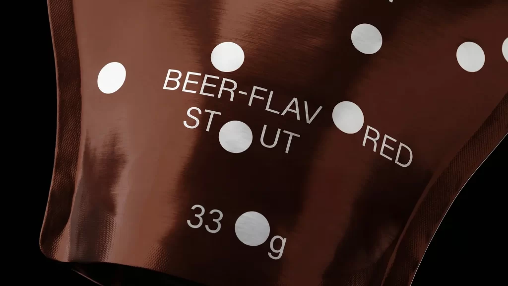 Beer-Flavored Stout Packaging