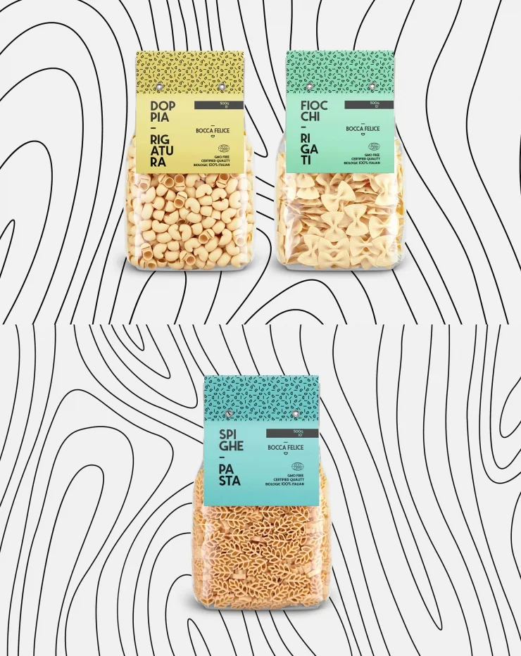 Bocca Felice Pasta Packaging