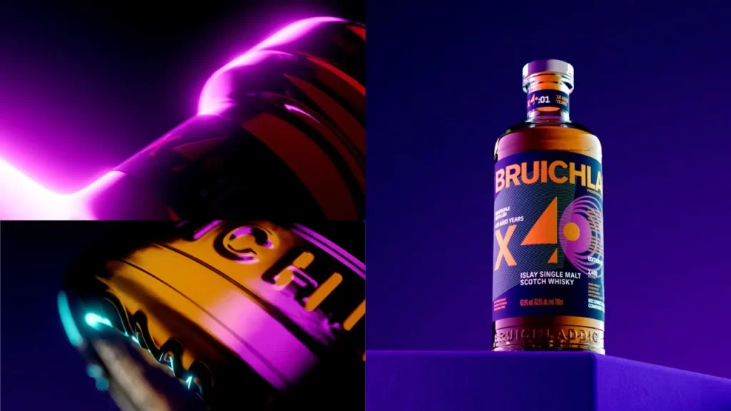Bruichladdich X4 Packaging