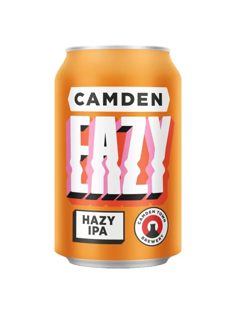 Camden Town Brewery Eazy Hazy IPA Can Packaging