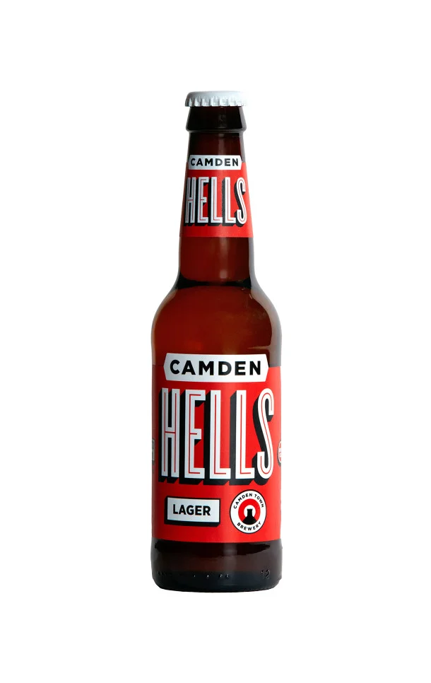 Camden Town Brewery Hells Lager Bottle 24-Pack