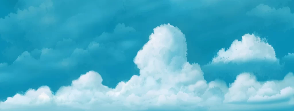 Cloudscape Landscape 1080p Blue White Variant 303 Wallpaper