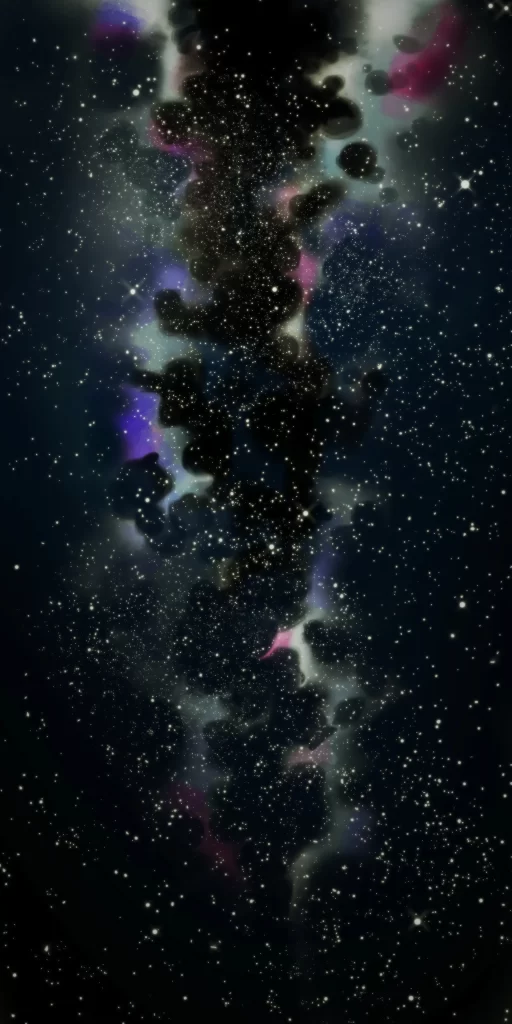 Cosmic Nebula Digital Art 2K Wallpaper