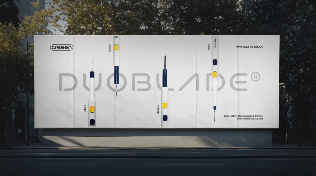 Cresen DUOBLADE Billboard Advertisement Packaging