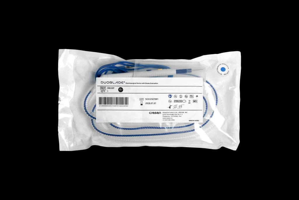 Cresen DUOBLADE Transparent Plastic Packaging