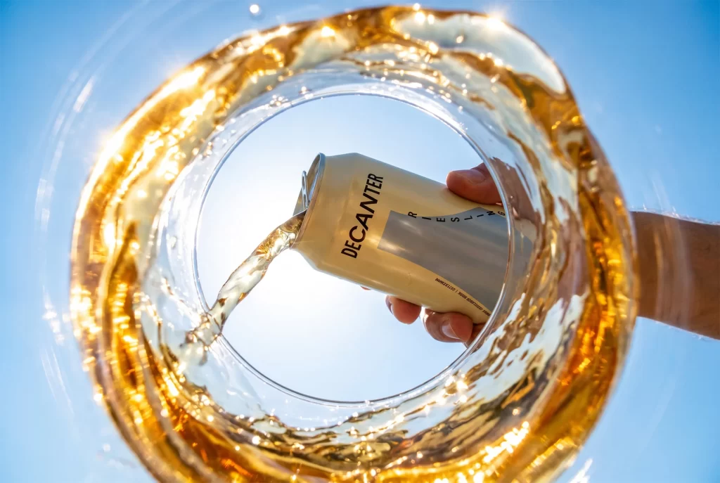 Decanter Riesling Packaging