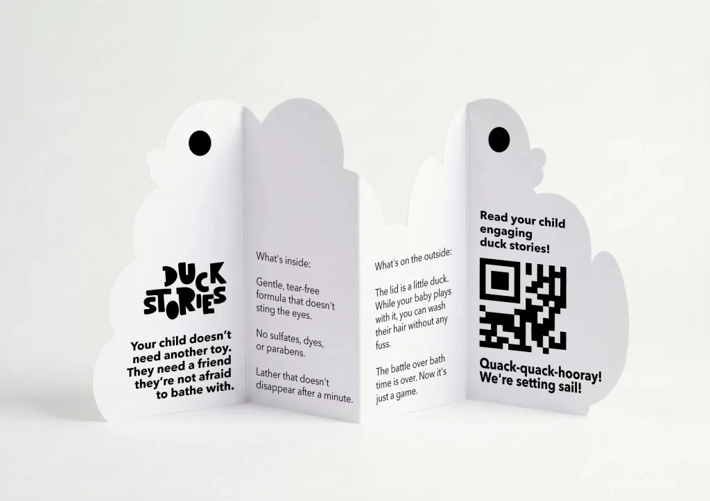 Duck Stories Baby Shampoo Packaging
