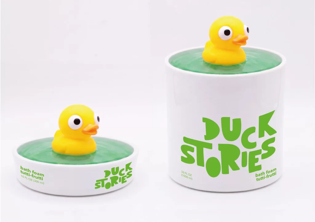 Duck Stories Bath Foam Tutti-Frutti Packaging