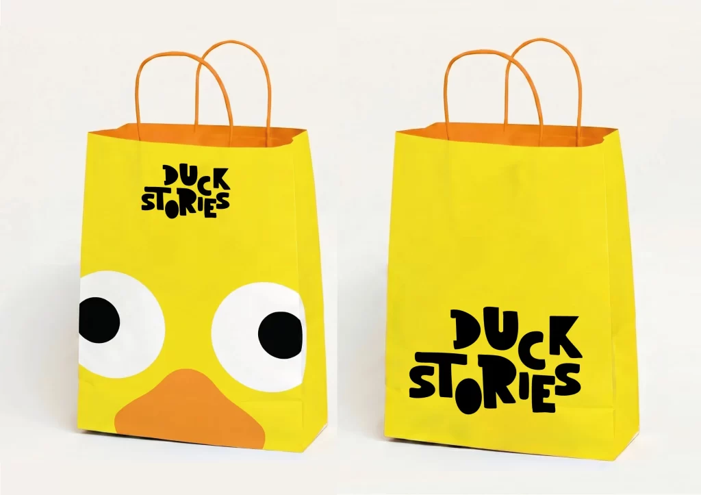 Duck Stories Shopping Bag Packaging