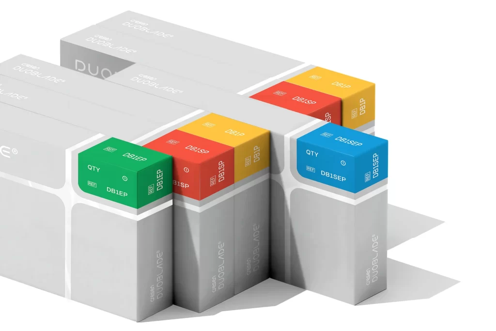 Duoblade Razor Blades Packaging