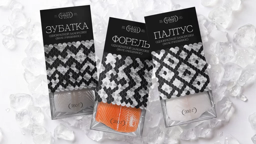 Easy Fish Frozen Fillets Packaging