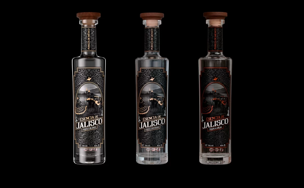 Esencia de Jalisco Tequila Slender Stopper Packaging