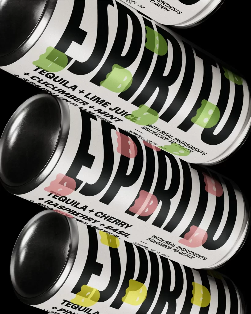 Espiritu Tequila + Lime Juice Packaging