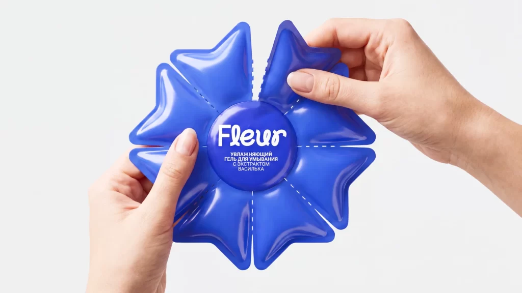 Fleur Moisturizing Gel Packaging