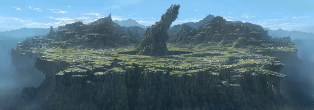 Floating Island Fantasy Art 1080p Wallpaper