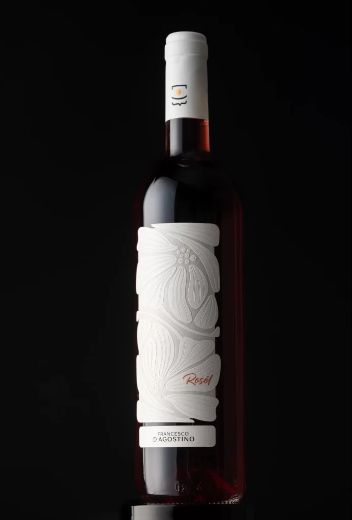 Francesco D’Agostino Rosé Slender Transparent Packaging