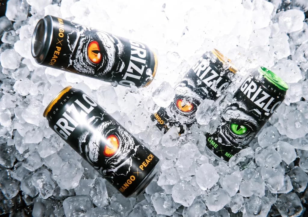 Grizlo Energy Drink Packaging