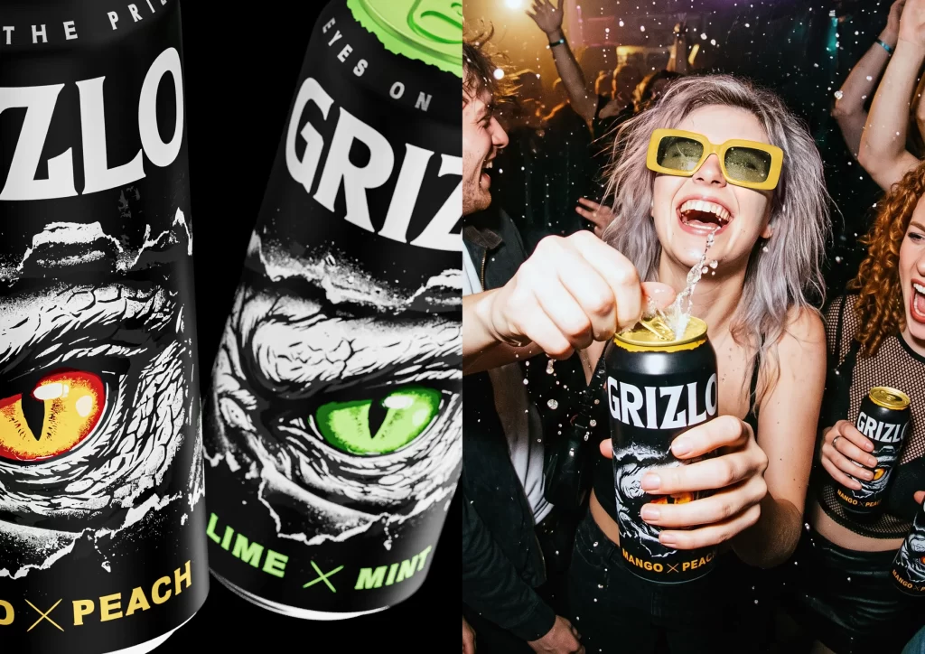 Grizlo Lime x Mint Packaging