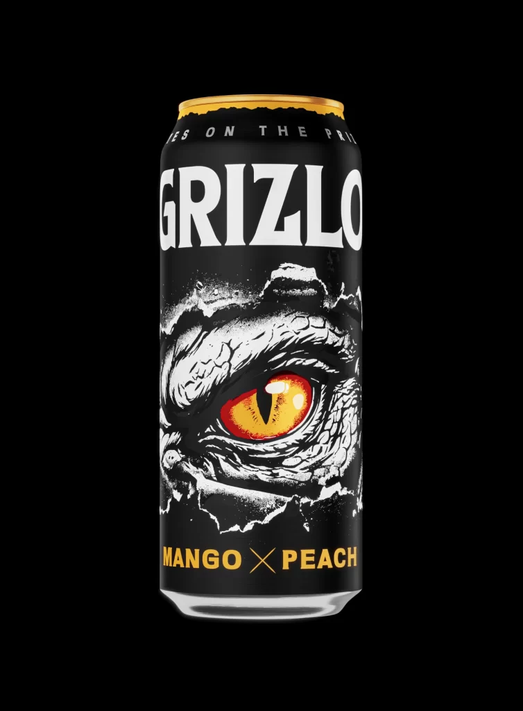 Grizlo Mango Peach Packaging