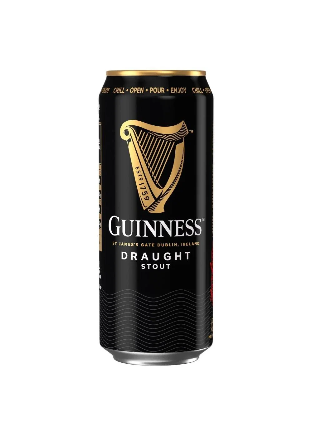 Guinness Draught Stout packaging design