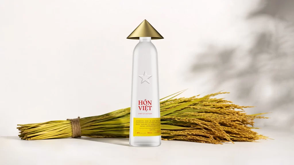 Hòn Việt Rice Wine Packaging
