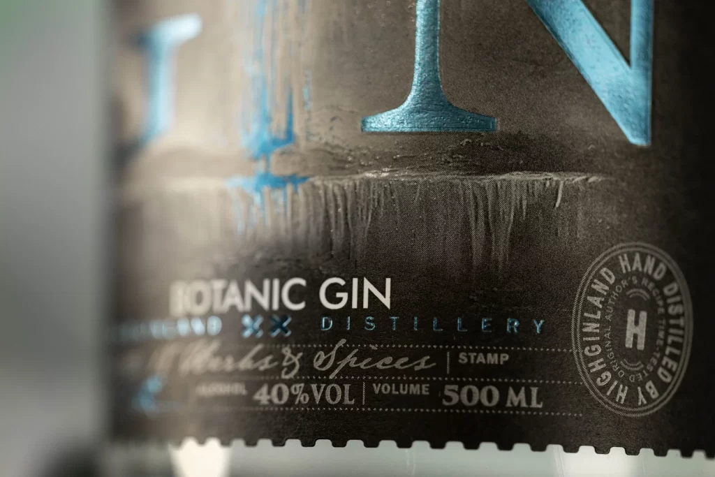 Hotanic GIN Packaging
