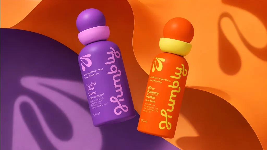 Humbly Hydra Melt Deep Cleansing Gel Purple Yellow Packaging