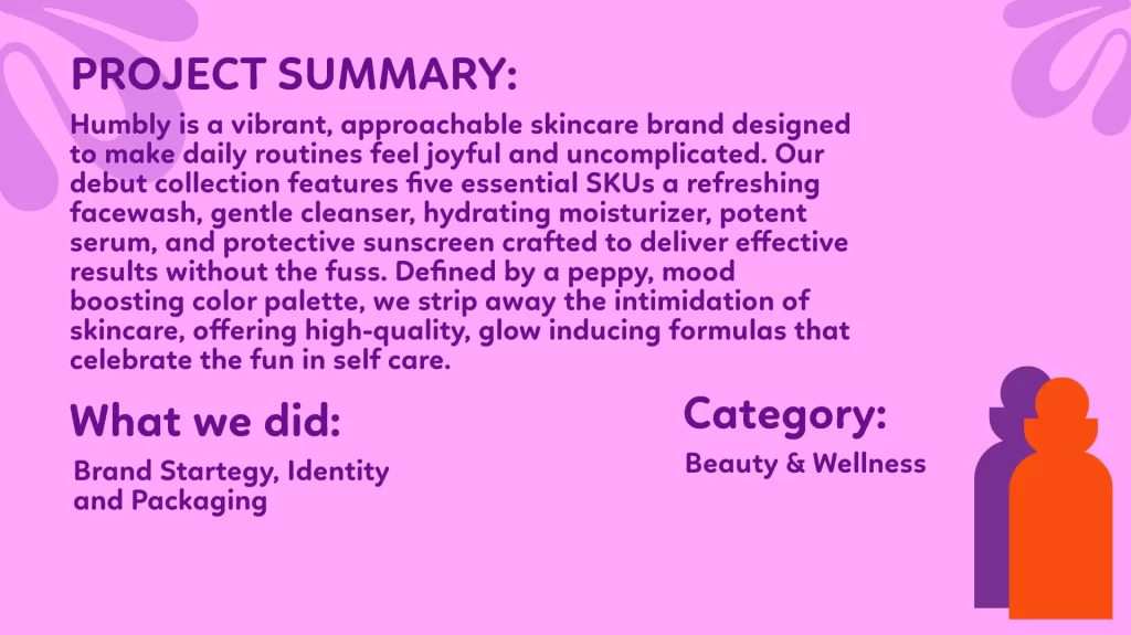 Humbly Skincare Collection Packaging