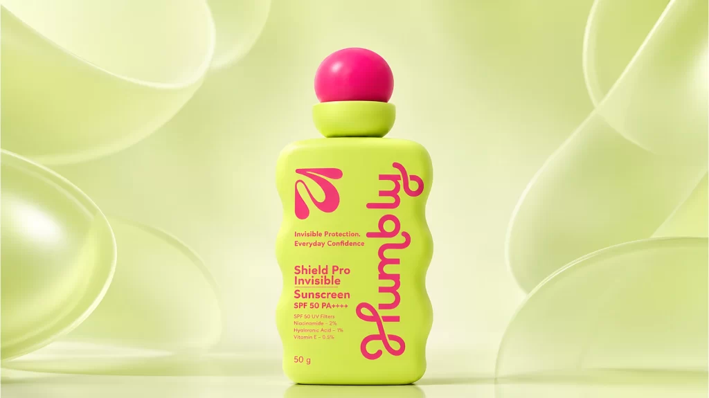 Humbly Sunscreen Light Green Packaging