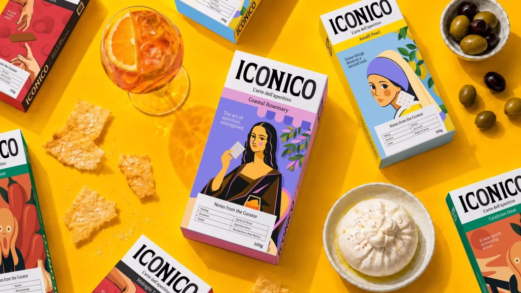 Iconico L’arte dell’aperitivo Packaging