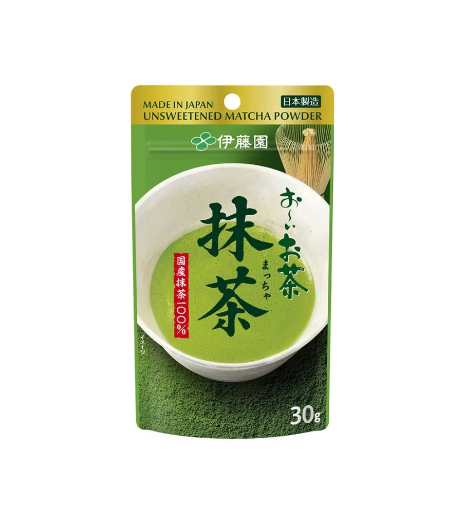 Ito En Matcha Powder Packaging
