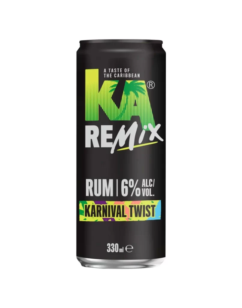 KA Remix Karnival Twist Rum Can Packaging