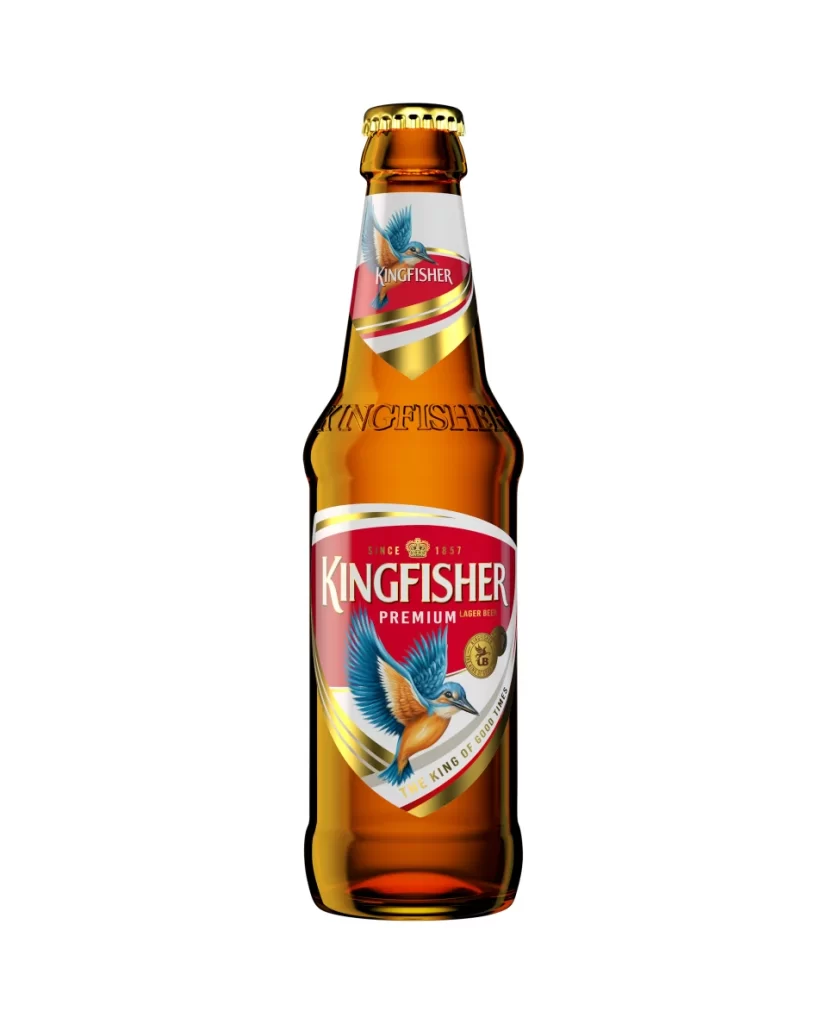 Kingfisher Premium Lager Beer Bottle Packaging