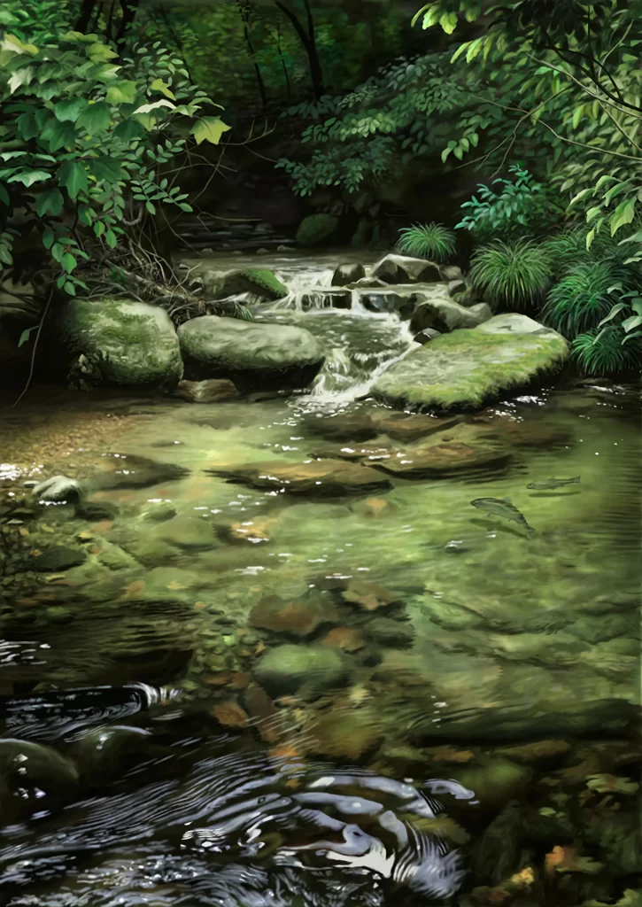 Landscape 2K Green Wallpaper
