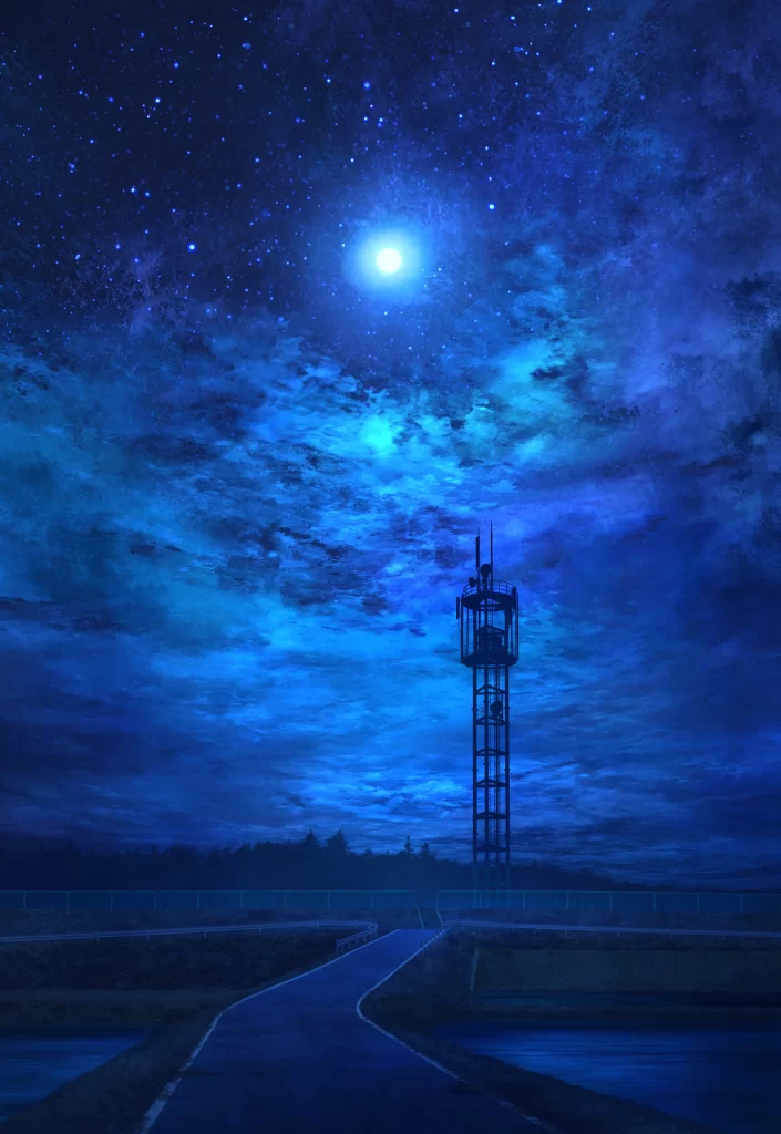 Landscape Digital Art 2K Blue Dark Wallpaper