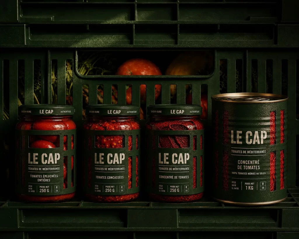 Le Cap Tomatoes Packaging