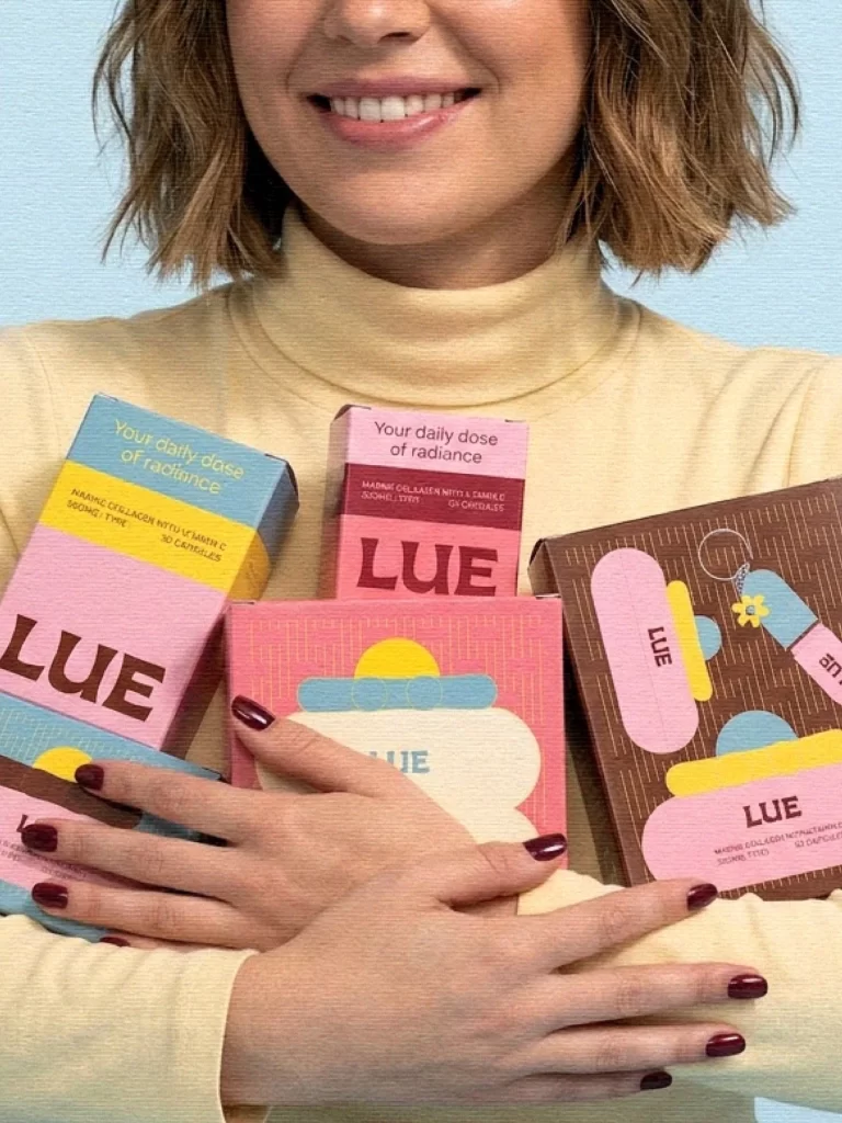 Lue Radiance Supplement Packaging