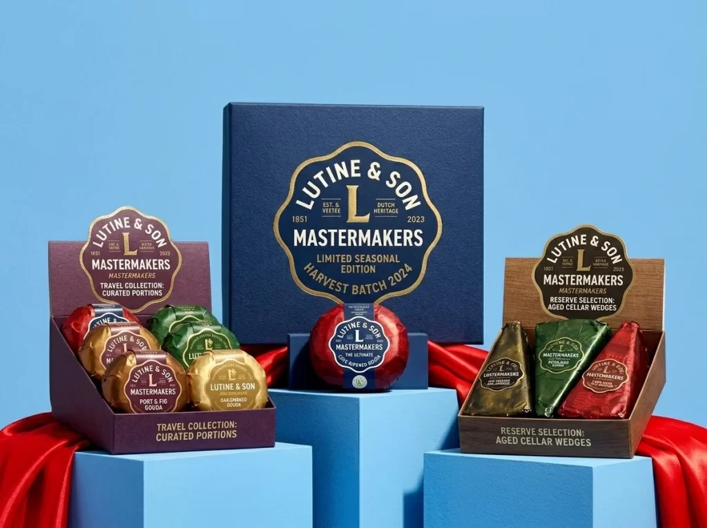 Lutine Cheese White Including Packaging
