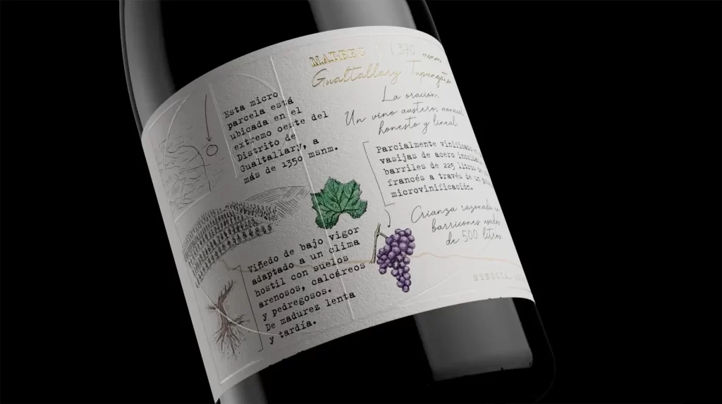 Malbec Gualtallary Packaging